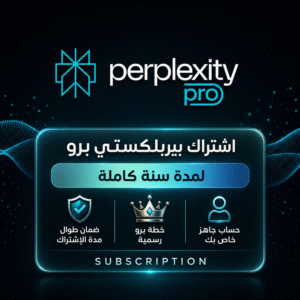 اشتراك بيربلكستي برو لمدة سنة - Perplexity pro (نسخة) (نسخة)