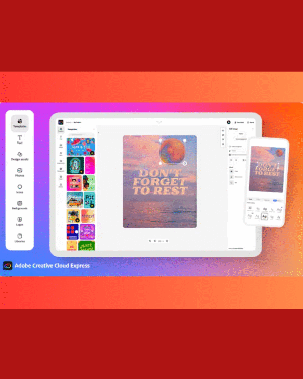 ⁦اشتراك Adobe Express Premium لمده.6. اشهر..رسمى⁩ - الصورة ⁦2⁩