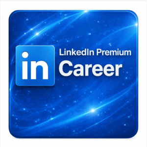 اشتراك LinkedIn Premium Career لمده سنه